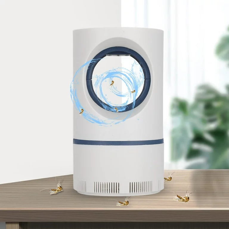 "Lámpara LED Atrapa Mosquitos Portátil – Luz UV Silenciosa"