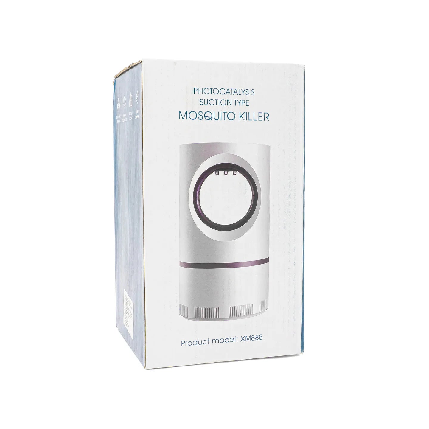 "Lámpara LED Atrapa Mosquitos Portátil – Luz UV Silenciosa"